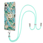 For LG Velvet 4G / Velvet 5G / G9 / Blue Flower