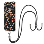 For Motorola Moto G Play 2021 / Black Flower