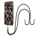 For Motorola Moto G Power 2021 / Black Flower