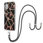 For Motorola Moto G Stylus 2021 / Black Flower