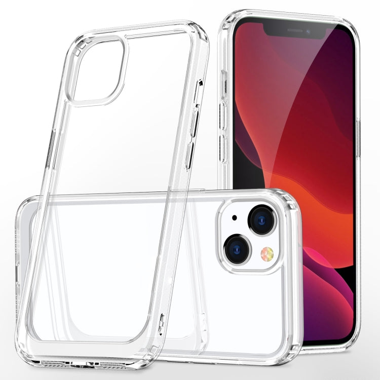 Crystal Clear Shockproof PC + TPU Protective Case, For iPhone 13 mini, For iPhone 13, For iPhone 13 Pro, For iPhone 13 Pro Max, For iPhone 12 mini, For iPhone 12, For iPhone 12 Pro, For iPhone 12 Pro Max, For iPhone 11, For iPhone 11 Pro