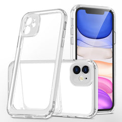 Crystal Clear Shockproof PC + TPU Protective Case, For iPhone 13 mini, For iPhone 13, For iPhone 13 Pro, For iPhone 13 Pro Max, For iPhone 12 mini, For iPhone 12, For iPhone 12 Pro, For iPhone 12 Pro Max, For iPhone 11, For iPhone 11 Pro