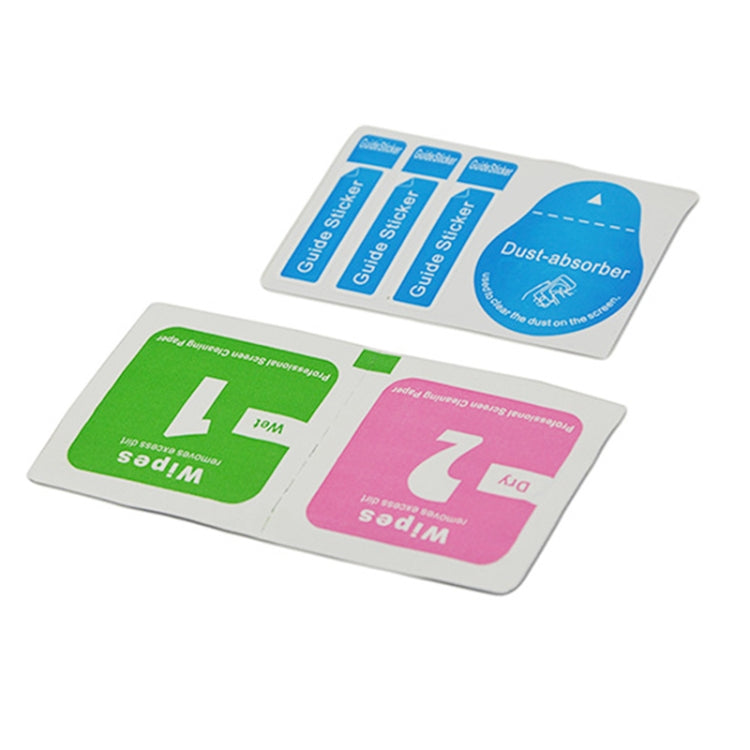 50 PCS 0.26mm 9H 2.5D Tempered Glass Film