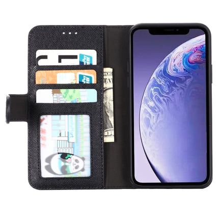 GEBEI Top-grain Leather Horizontal Flip Protective Case with Holder & Card Slots & Wallet & Photo Frame, For iPhone 11, For iPhone 11 Pro, For iPhone 11 Pro Max, For iPhone XS / X, For iPhone XR, For iPhone XS Max