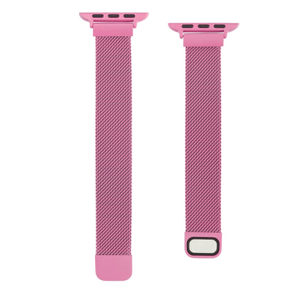 Small Waist Dual Section Milan Replacement Watchband For Apple Watch Series, 7 45mm / 6 & SE & 5 & 4 44mm / 3 & 2 & 1 42mm