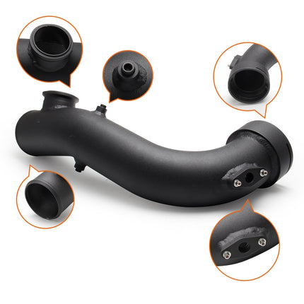 Car Modified 50mm Turbo Intake Pipe Kit for BMW N54 E88 E90