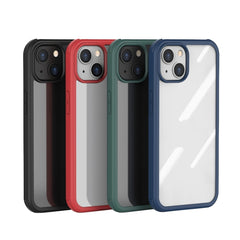 Shockproof TPU + Double-sided Glass Protective Case, For iPhone 13 mini, For iPhone 13, For iPhone 13 Pro, For iPhone 13 Pro Max