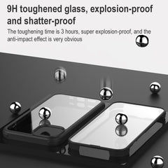 Shockproof TPU + Double-sided Glass Protective Case, For iPhone 13 mini, For iPhone 13, For iPhone 13 Pro, For iPhone 13 Pro Max