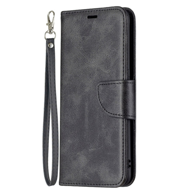 Retro Lambskin Texture Pure Color Horizontal Flip PU Leather Case with Holder & Card Slots & Wallet & Lanyard, For OPPO Reno5 5G, For OPPO Reno6 5G, For OPPO Realme 8/Realme 8 Pro, For OPPO Realme C15/C12/C25