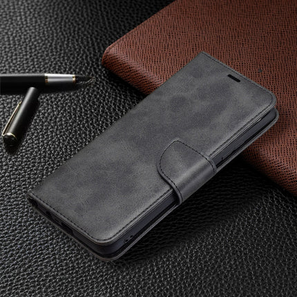 Retro Lambskin Texture Pure Color Horizontal Flip PU Leather Case with Holder & Card Slots & Wallet & Lanyard, For OPPO Realme C21/C20, For OPPO Realme 8 5G/Realme V13 5G