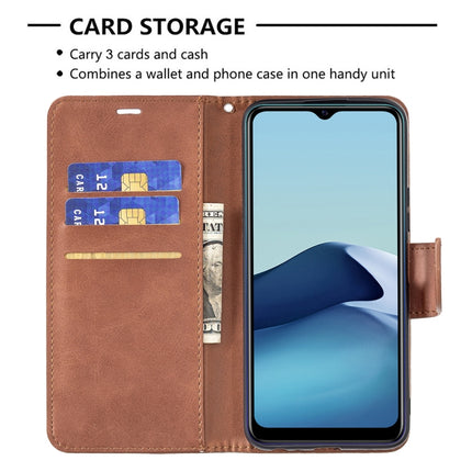 Retro Lambskin Texture Pure Color Horizontal Flip PU Leather Case with Holder & Card Slots & Wallet & Lanyard, For vivo Y20, For vivo Y51 2020 / Y51a / Y51s