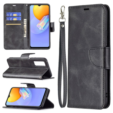 Retro Lambskin Texture Pure Color Horizontal Flip PU Leather Case with Holder & Card Slots & Wallet & Lanyard, For vivo Y20, For vivo Y51 2020 / Y51a / Y51s
