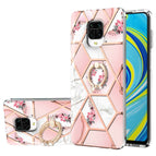 For Xiaomi Redmi Note 9S / Pink Flower