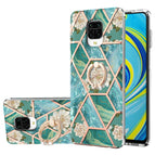 For Xiaomi Redmi Note 9S / Blue Flower