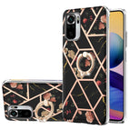 For Xiaomi Redmi Note 10 / Black Flower