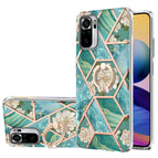 For Xiaomi Redmi Note 10 / Blue Flower