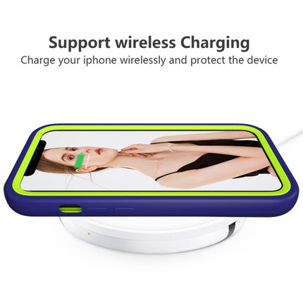 Wave Pattern 3 in 1 Silicone + PC Shockproof Protective Case