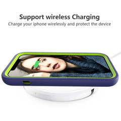 Wave Pattern 3 in 1 Silicone + PC Shockproof Protective Case, For iPhone 13 Pro Max