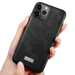 SULADA Shockproof TPU + Handmade Leather Protective Case, For iPhone 11 Pro, For iPhone 11, For iPhone 11 Pro Max