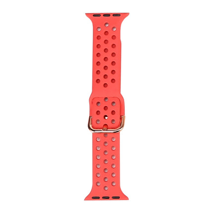 Silicone Replacement Watchband For Apple Watch Series, 7 45mm / 6 & SE & 5 & 4 44mm / 3 & 2 & 1 42mm