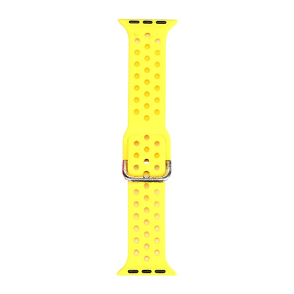 Silicone Replacement Watchband For Apple Watch Series, 7 41mm / 6 & SE & 5 & 4 40mm / 3 & 2 & 1 38mm