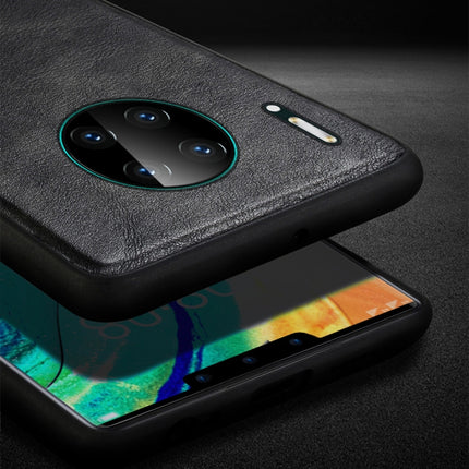 SULADA Shockproof TPU + Handmade Leather Protective Case, For Huawi Mate 30, For Huawi Mate 30 Pro, For Galaxy Note 10+