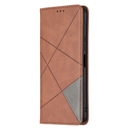 Rhombus Texture Horizontal Flip Magnetic Leather Case with Holder & Card Slots, For vivo Y20, For vivo Y51 2020 / Y51a / Y51s