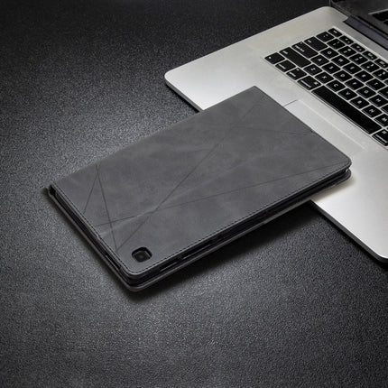 Rhombus Texture Horizontal Flip Magnetic Leather Case with Holder & Card Slots, For Samsung Galaxy Tab A7 Lite SM-T220/SM-T225