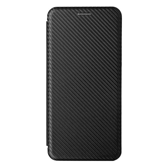 Carbon Fiber Texture Magnetic Horizontal Flip TPU + PC + PU Leather Case with Card Slot, For UMIDIGI Power 5