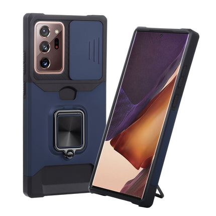 Sliding Camera Cover Design PC + TPU Shockproof Case with Ring Holder & Card Slot, For Google Pixel 5a 5G, For Samsung Galaxy A42 5G, For Samsung Galaxy A72 5G, For Samsung Galaxy Note20 Ultra