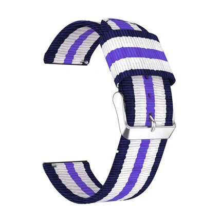 For Samsung Galaxy Watch4 40/44mm & Watch4 Classic 42/46mm Split Nylon Replacement Strap Watchband