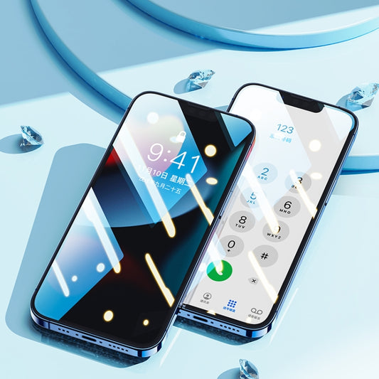 ROCK SPACE 2 PCS 0.33mm Full Screen HD Antistatic Tempered Glass Film, For iPhone 13 mini (2pcs), For iPhone 13 (2pcs), For iPhone 13 Pro (2pcs), For iPhone 13 Pro Max (2pcs)