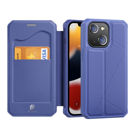 DUX DUCIS New Skin X Series PU + TPU Horizontal Flip Leather Case with Holder & Card Slots, For iPhone 13 mini, For iPhone 13 Pro