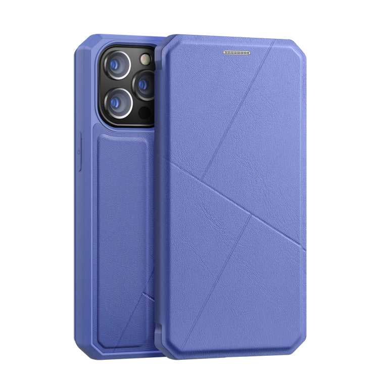 DUX DUCIS New Skin X Series PU + TPU Horizontal Flip Lederhülle mit Halter und Kartenfächern, für iPhone 13 mini, für iPhone 13, für iPhone 13 Pro, für iPhone 13 Pro Max