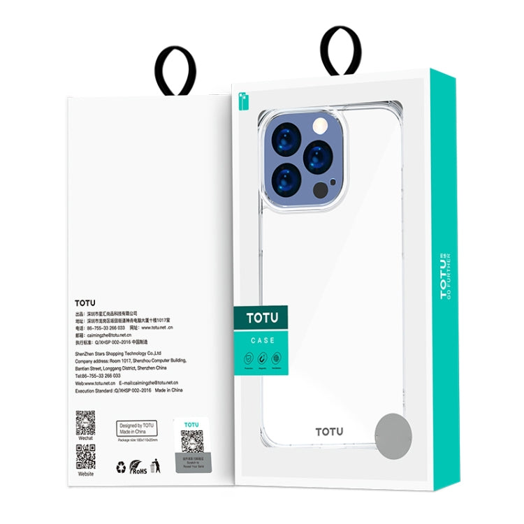 TOTUDESIGN AA-106 Crystal Shield Series Droppoof TPU Ptotective Case, For iPhone 13 mini, For iPhone 13, For iPhone 13 Pro, For  iPhone 13 Pro Max