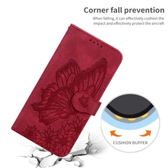 Retro Skin Feel Butterflies Embossing Horizontal Flip Leather Case with Holder & Card Slots & Wallet, For iPhone 13 mini, For iPhone 13, For iPhone 13 Pro, For iPhone 13 Pro Max