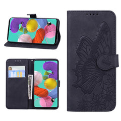 Retro Skin Feel Butterflies Embossing Horizontal Flip Leather Case with Holder & Card Slots & Wallet, For iPhone 13 mini, For iPhone 13, For iPhone 13 Pro, For iPhone 13 Pro Max