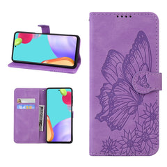 Retro Skin Feel Butterflies Embossing Horizontal Flip Leather Case with Holder & Card Slots & Wallet, For iPhone 13 mini, For iPhone 13, For iPhone 13 Pro, For iPhone 13 Pro Max