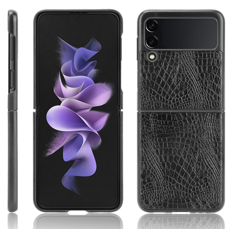 Stoßfestes PC + PU-Gehäuse mit Krokodilstruktur, für Google Pixel 5a 5G, für Samsung Galaxy Z Flip3 5G, für Samsung Galaxy Z Fold3 5G, für Huawei P50