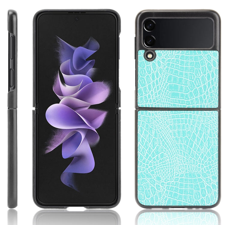 Stoßfestes PC + PU-Gehäuse mit Krokodilstruktur, für Google Pixel 5a 5G, für Samsung Galaxy Z Flip3 5G, für Samsung Galaxy Z Fold3 5G, für Huawei P50