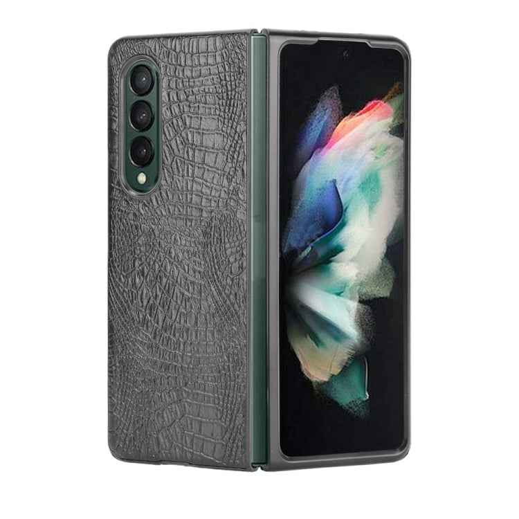 Stoßfestes PC + PU-Gehäuse mit Krokodilstruktur, für Google Pixel 5a 5G, für Samsung Galaxy Z Flip3 5G, für Samsung Galaxy Z Fold3 5G, für Huawei P50