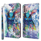 For Motorola Moto G30/G10/G20 / Watercolor Owl