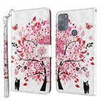 For Motorola Moto G50 / Cat Under The Tree
