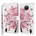 For Nokia G20 / G10 / 6.3 / Cat Under The Tree