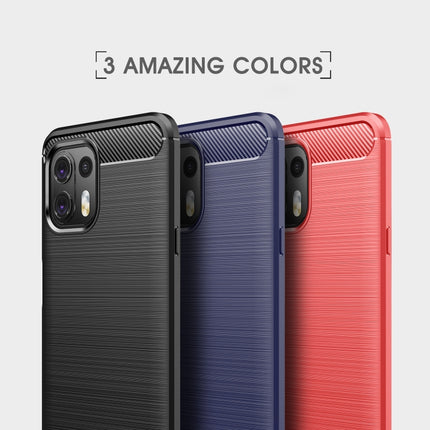 Brushed Texture Carbon Fiber TPU Case, For Motorola Moto Edge 20 Lite, For Motorola Moto Edge 20 Pro, For Motorola Moto Edge 20