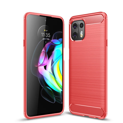 Brushed Texture Carbon Fiber TPU Case, For Motorola Moto Edge 20 Lite, For Motorola Moto Edge 20 Pro, For Motorola Moto Edge 20