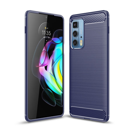 Brushed Texture Carbon Fiber TPU Case, For Motorola Moto Edge 20 Lite, For Motorola Moto Edge 20 Pro, For Motorola Moto Edge 20