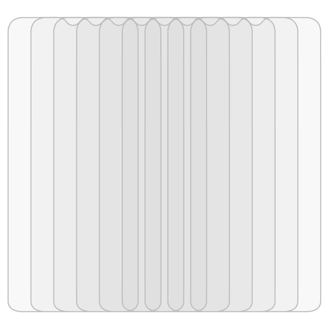 10 PCS 0.26mm 9H 2.5D Tempered Glass Film