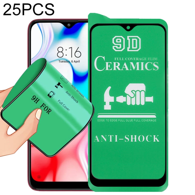25 PCS 9D Full Screen Full Glue Ceramic Film, For Samsung Galaxy A31s (25 PCS), For Xiaomi Redmi 8 (25 PCS), For Xiaomi Redmi 9A / 9A Sport / 9C / 9C NFC / Poco C31 / 9 Acitv (25 PCS), For Samsung Galaxy A52s 5G (25 PCS), For Xiaomi Redmi 10 (25 PCS)  ...