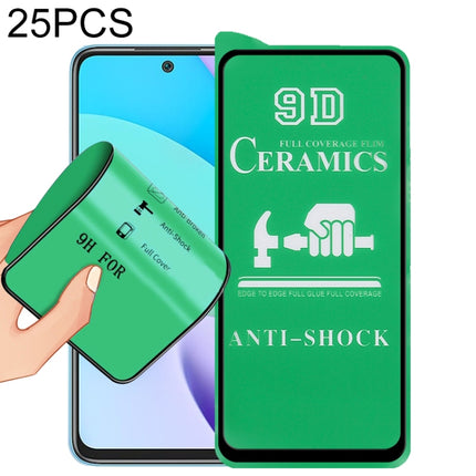 25 PCS 9D Full Screen Full Glue Ceramic Film, For Samsung Galaxy A31s (25 PCS), For Xiaomi Redmi 8 (25 PCS), For Xiaomi Redmi 9A / 9A Sport / 9C / 9C NFC / Poco C31 / 9 Acitv (25 PCS), For Samsung Galaxy A52s 5G (25 PCS), For Xiaomi Redmi 10 (25 PCS)  ...